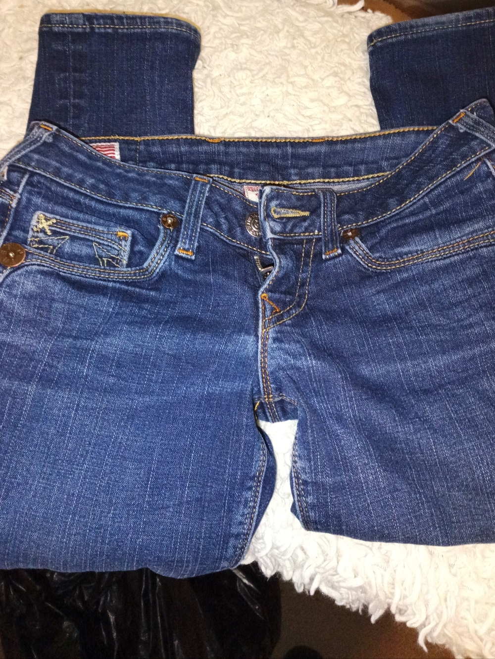 True Religion Dark Wash Stella Jean